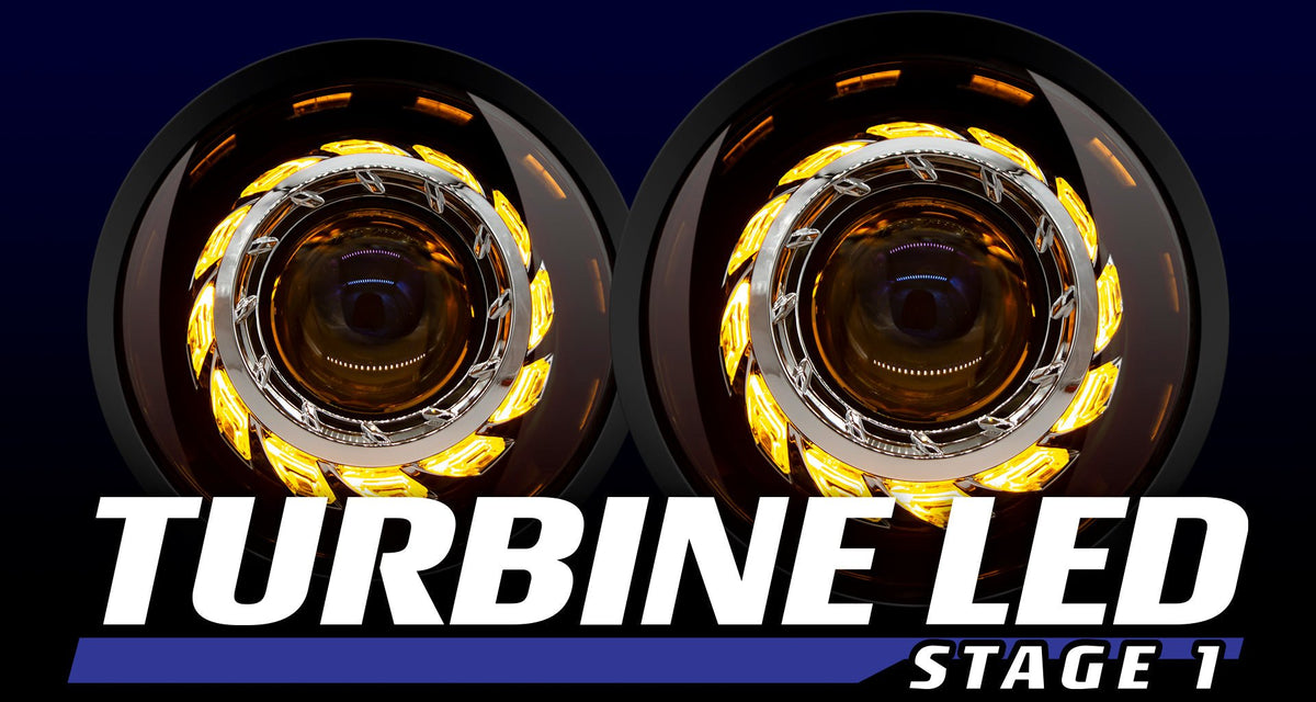 7" Turbine Stage 1 - Black Friday - HIDprojectors