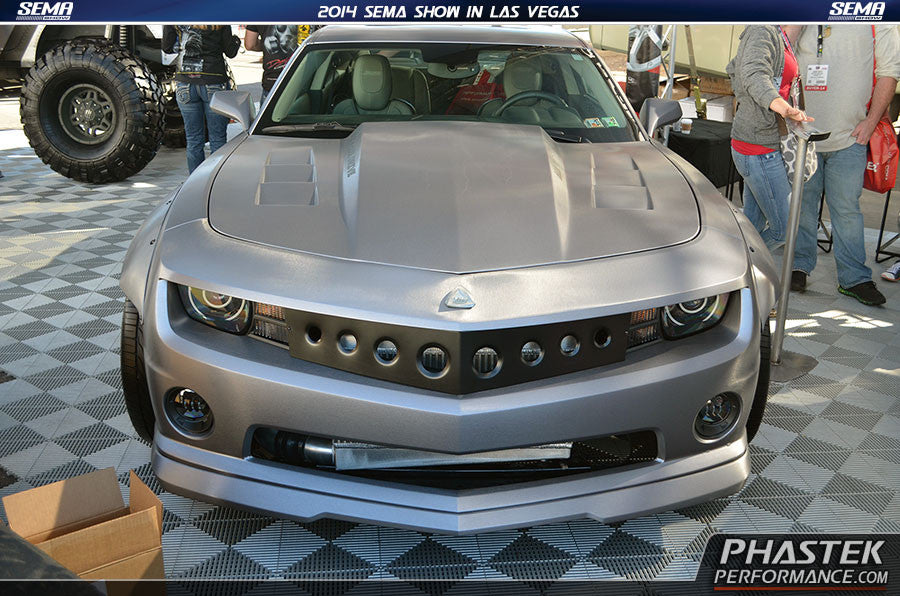 Silver Chevy Camaro RS/SS Halo &amp; Angel Eye Customization