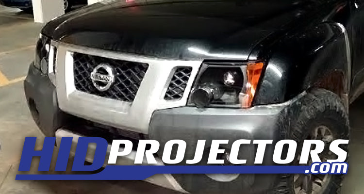 Nissan Black Xterra Projector Stage 1 Bi-LED Headlights by  HIDporjectors