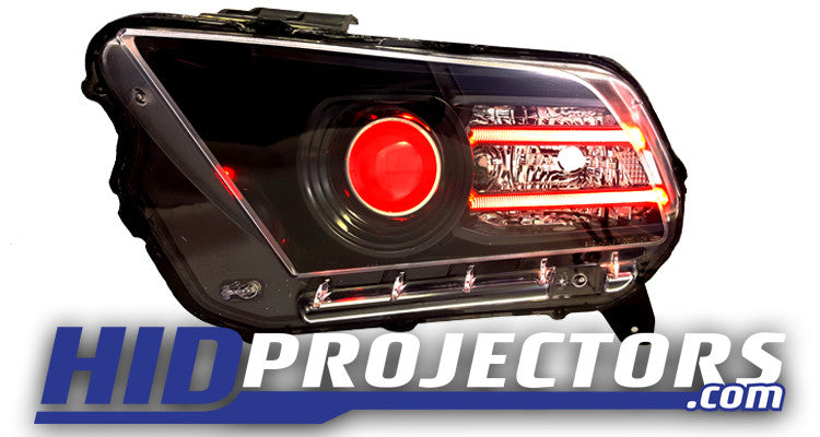 2013-2014 Ford Mustang Headlight Customization