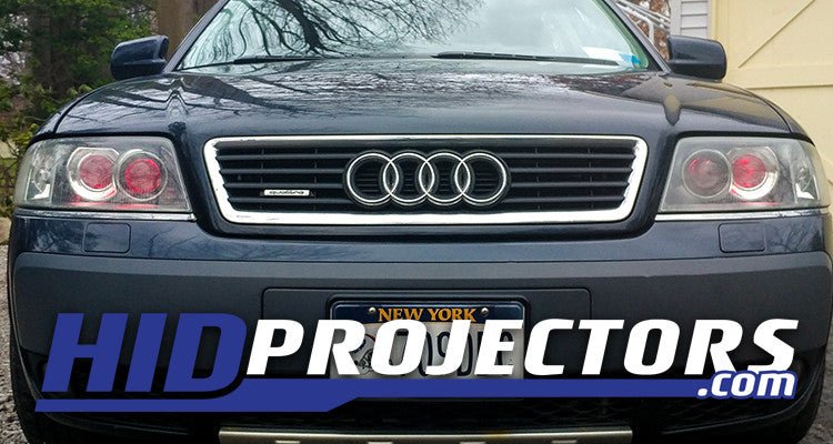 Audi C5 Retrofit (A6 and allroad) - Quad Retrofit - HIDprojectors