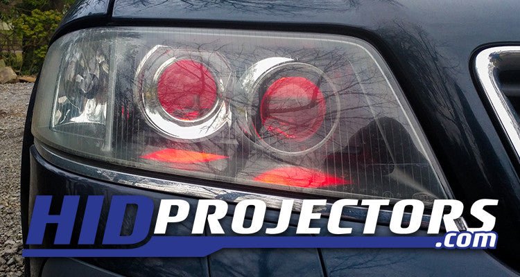 Audi C5 Retrofit (A6 and allroad) - Quad Retrofit - HIDprojectors