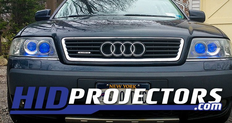 Audi C5 Retrofit (A6 and allroad) - Quad Retrofit - HIDprojectors