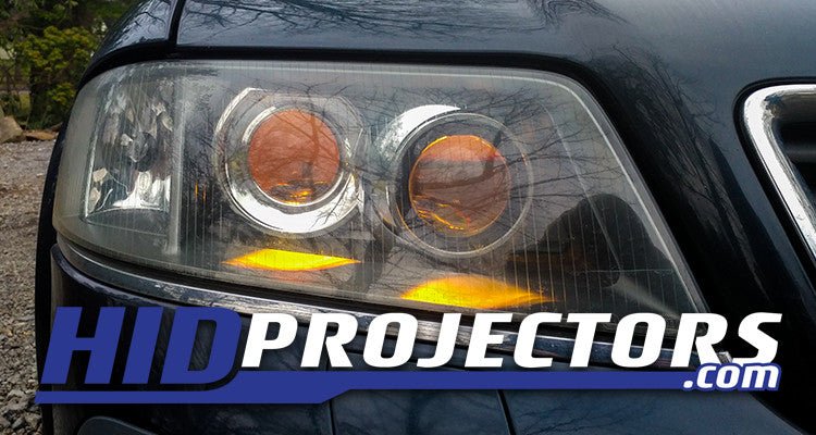 Audi C5 Retrofit (A6 and allroad) - Quad Retrofit - HIDprojectors