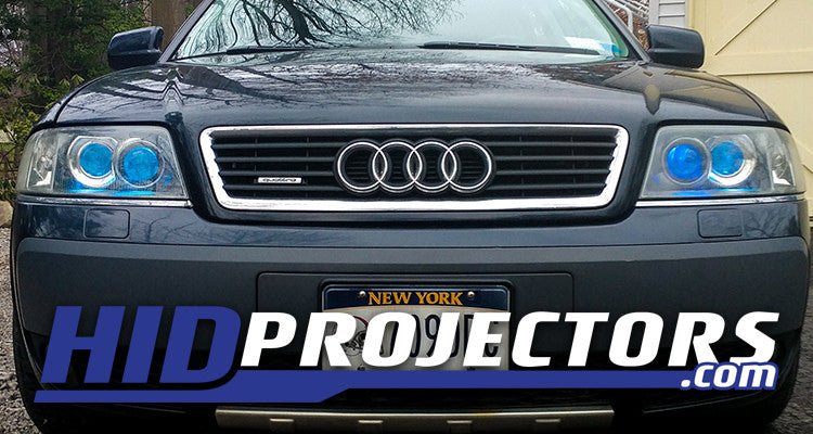 Audi C5 Retrofit (A6 and allroad) - Quad Retrofit - HIDprojectors