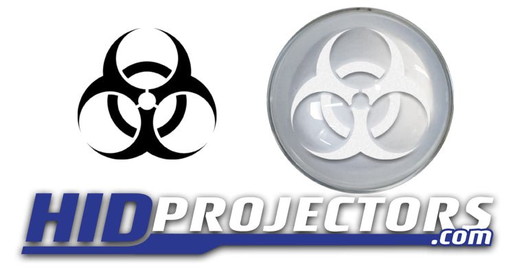 Biohazard Etching - HIDprojectors