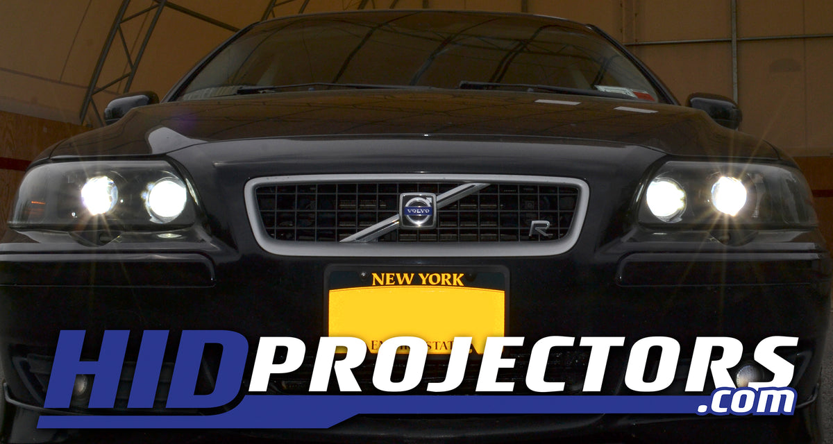 Volvo S60R / V70R Bi-Xenon Projector Retrofit with LED DRL