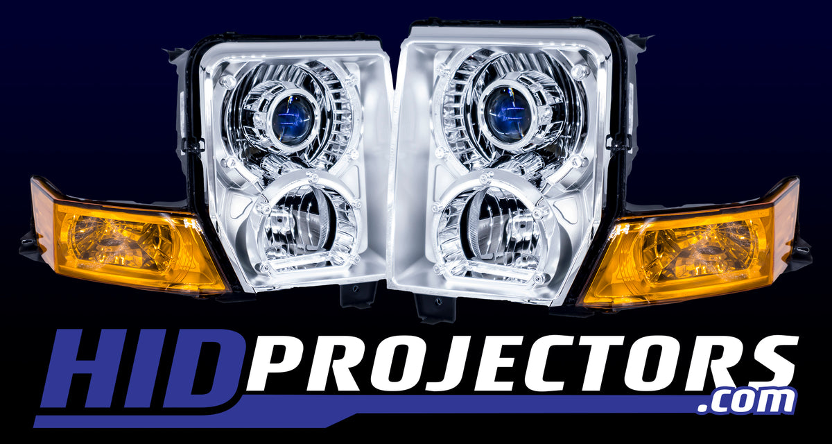06-10 Jeep Commander Bi-LED Projector Retrofit