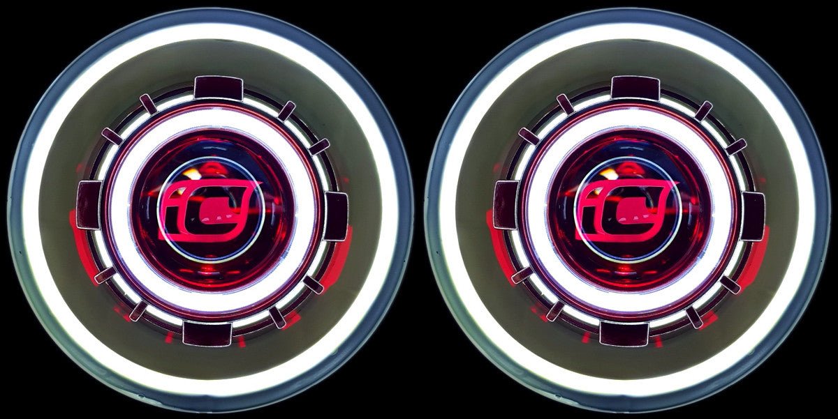 Custom Lens Etching - Your design - HIDprojectors