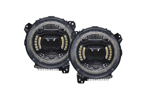 Elite LED Headlamps for 2020 - 2023 Jeep JL & Gladiator - HIDprojectors