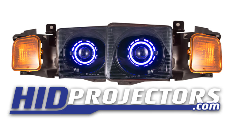 05&#39;-10&#39; Hummer H3 Headlights With Monster Shrouds