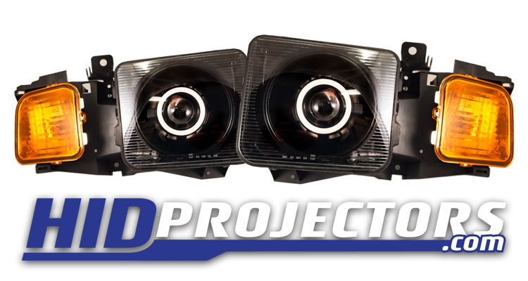 05&#39;-10&#39; Hummer H3 Headlights With Monster Shrouds 