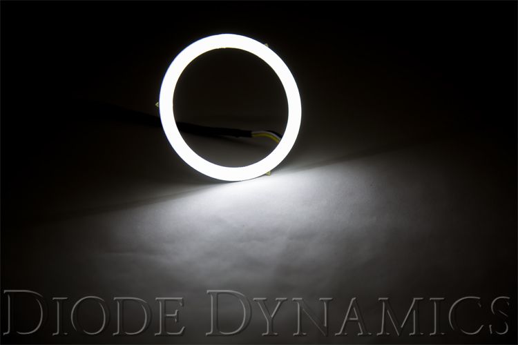 White 160mm Switchback Angel Eyes - HD Halo Diode Dynamics