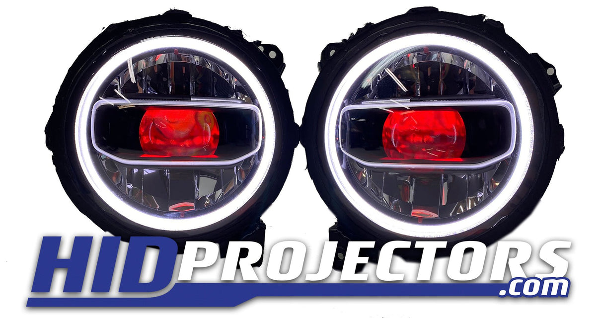 Jeep JL &amp; Gladiator LED Headlight Modification - HIDprojectors