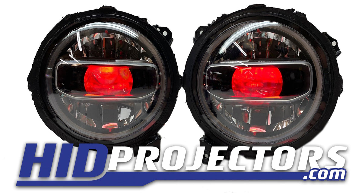 Jeep JL &amp; Gladiator LED Headlight Modification - HIDprojectors