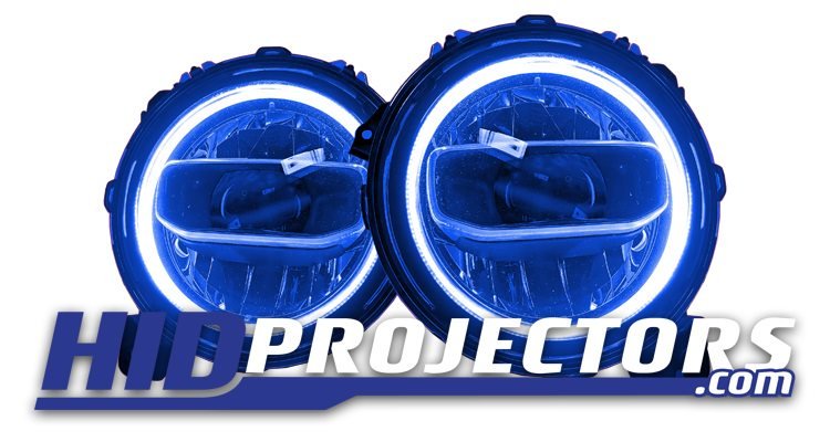 Jeep JL Wrangler and Gladiator color changing RGB Halos - HIDprojectors