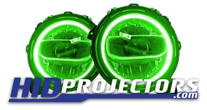 Jeep JL Wrangler and Gladiator color changing RGB Halos - HIDprojectors