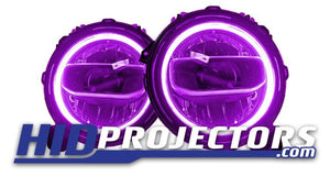 Jeep JL Wrangler and Gladiator color changing RGB Halos - HIDprojectors