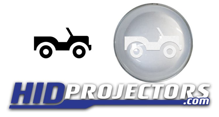 Little Jeep Etching - HIDprojectors