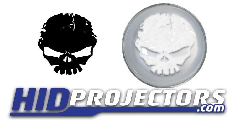 River Raider Skull Etching - HIDprojectors