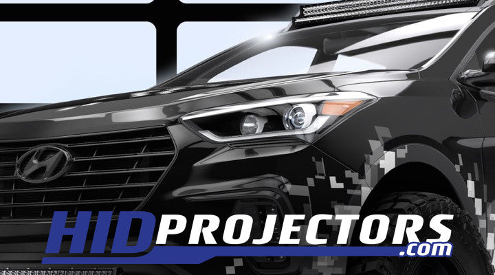 2016+ Hyundai Santa Fe Headlight Customization