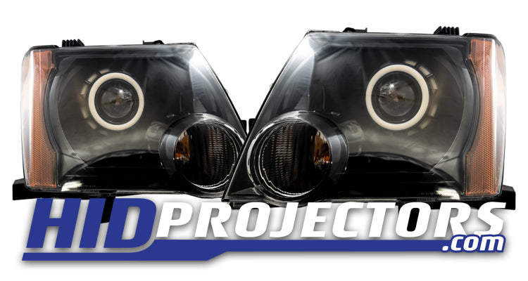 Nissan Black Xterra Projector Stage 3 Bi-LED Headlights